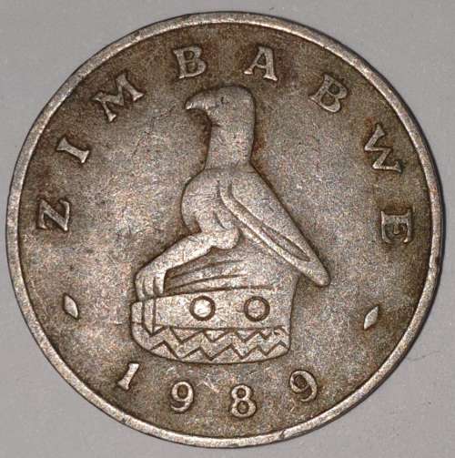 1989 - 10 CENT COIN - ZIMBABWE - (Copper-Nickel)